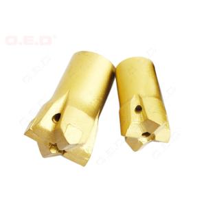  Coal Mine Button Hard Rock Drill Bits 11 Degree Hex 12 With Long &amp; Short Skirt Manufactures