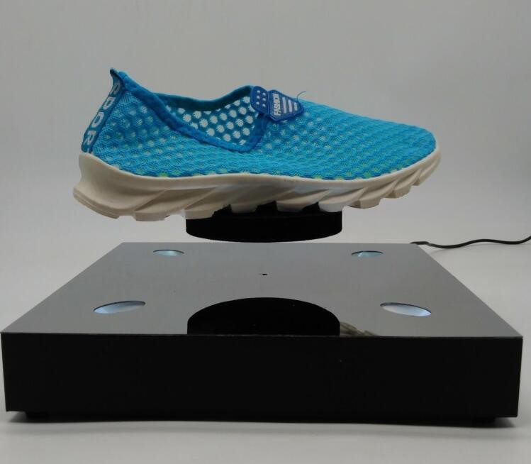 magnetic floating bottom levitation shoes cellphone watch display rack heavy 0-500g