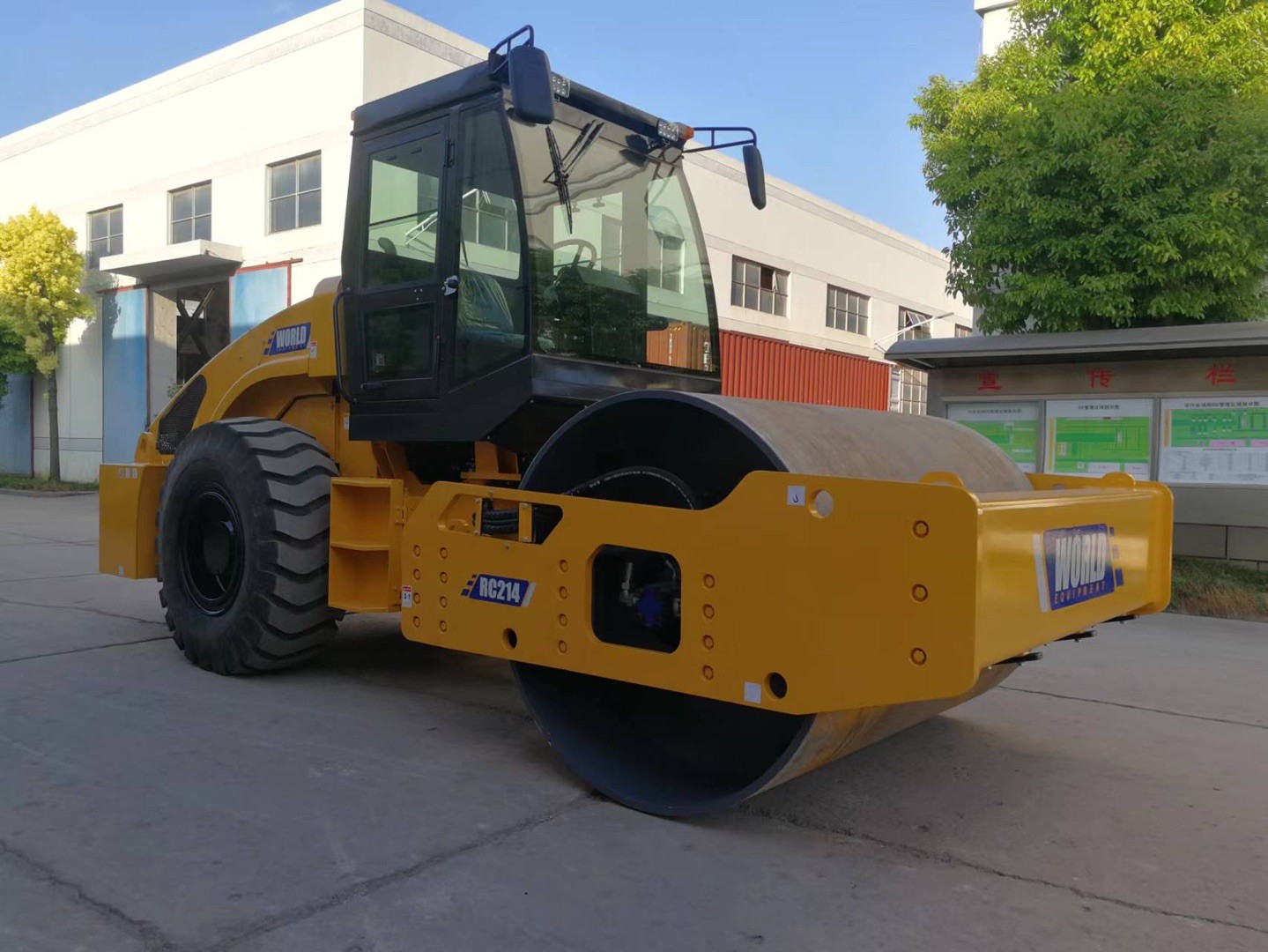 Double Drum Vibratory Road Roller Heavy Duty Walk Behind Vibratory Roller