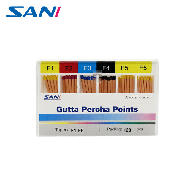 Dental Endodontic Gutta Percha Points Taper 02/04/06/F1-F5