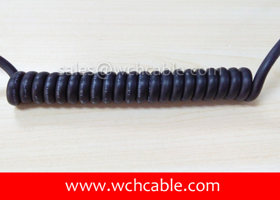 UL20951 Abrasion Resistant Polyurethane Spring Cable