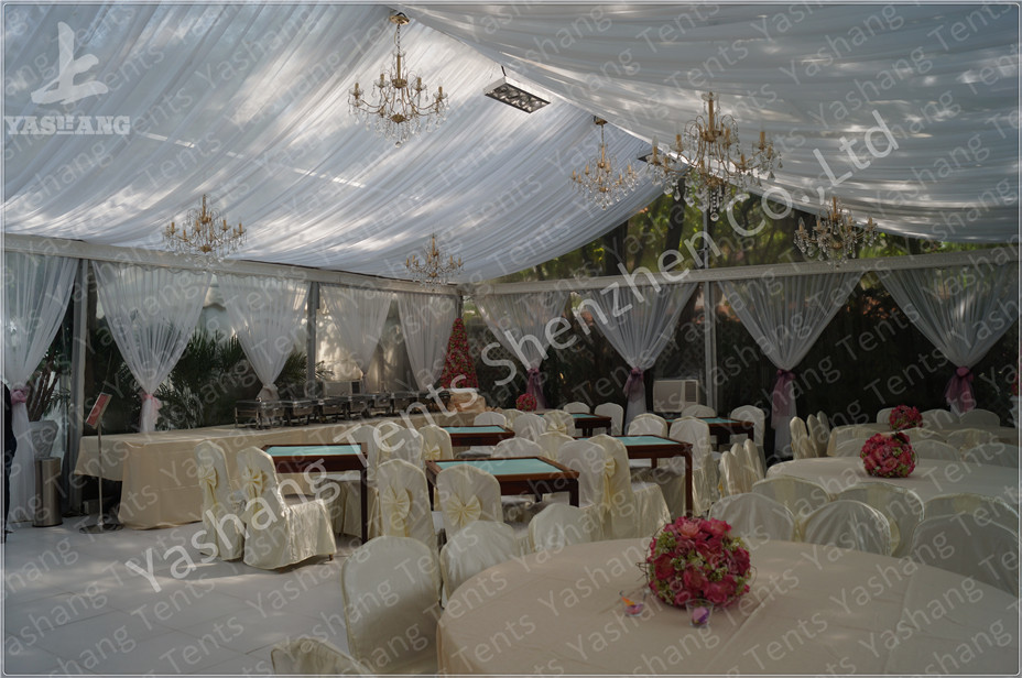 4M UV Resistant PVC Fabric Outdoor Exhibition Tents , Waterproof Aluminum car show tent