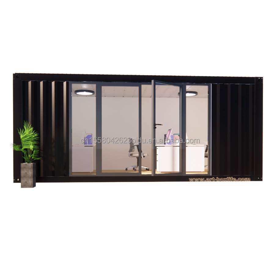 Outdoor Modern Portable Prefabricated Container House with Free Installation Movable Bathroom Bedroom and Steel Sandwich Panel