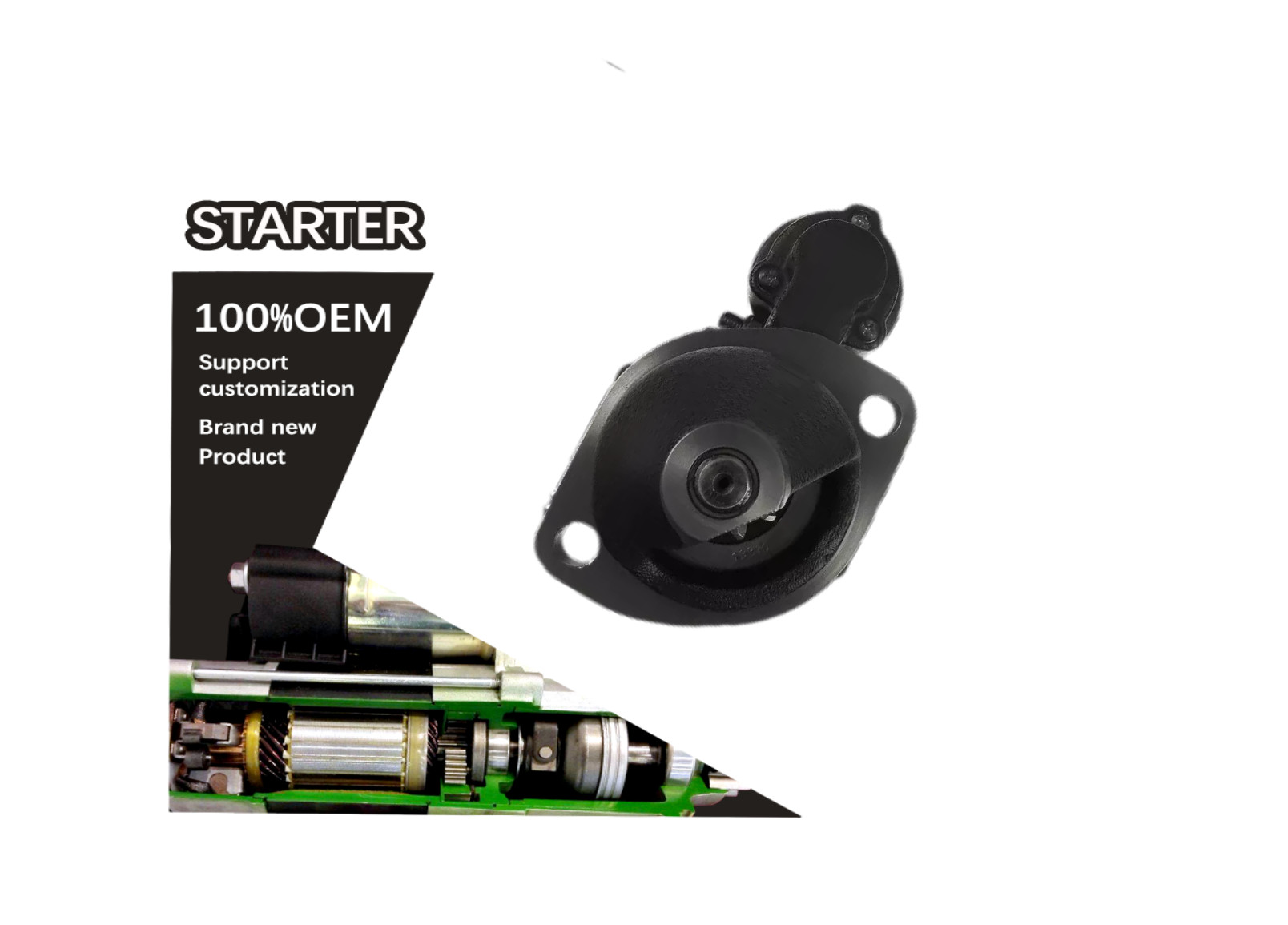 12V 10T CW Starter For IVECO 11.132.381 11.132.069 5801471579 IS1332 11132381 AZF4379 MS544 11132069 AZF4287