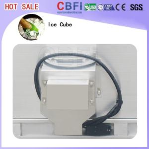 Commercial Ice Maker / Ice Cube Making Machine With PLC Central Program Control