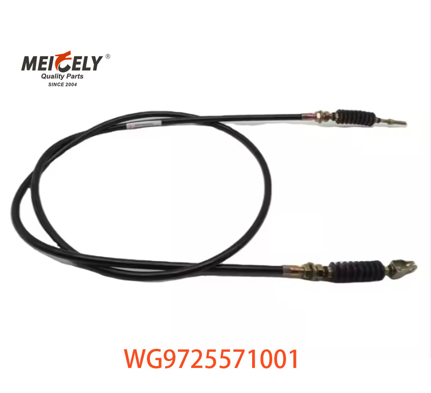WG9725571001 WG9725570002 Factory Throttle Cable Assembly For Sinotruk