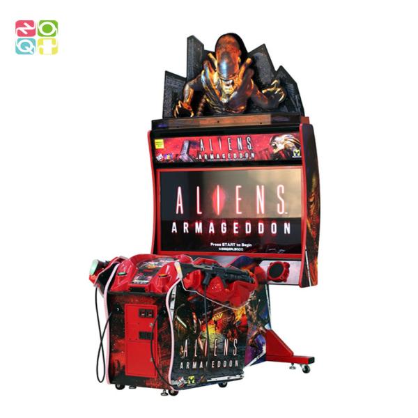 Aliens Armageddon 55'' LCD Shooting Game Machine Coin Operated Shooting