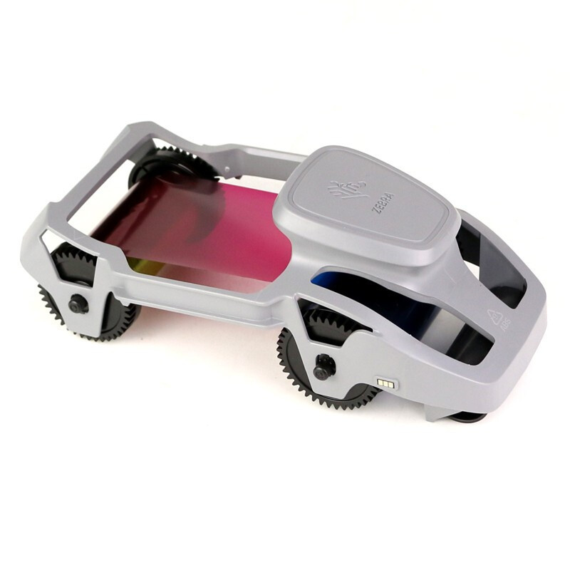 Prints 200 Prints/roll YMCKO Color Ribbon for Zebra ZC100 Card Printer 800300-250CN