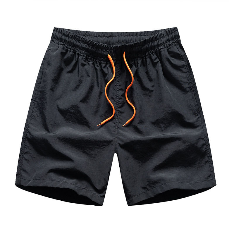 Summer Outdoor Surfer Board Shorts White Creative Recreation Shorts With Drawstring