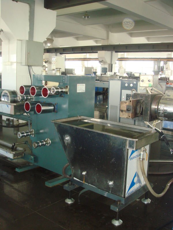 Blue Color Plastic Strap Making Machine Pp Strap Production Line 50-80kg/Hr Capacity