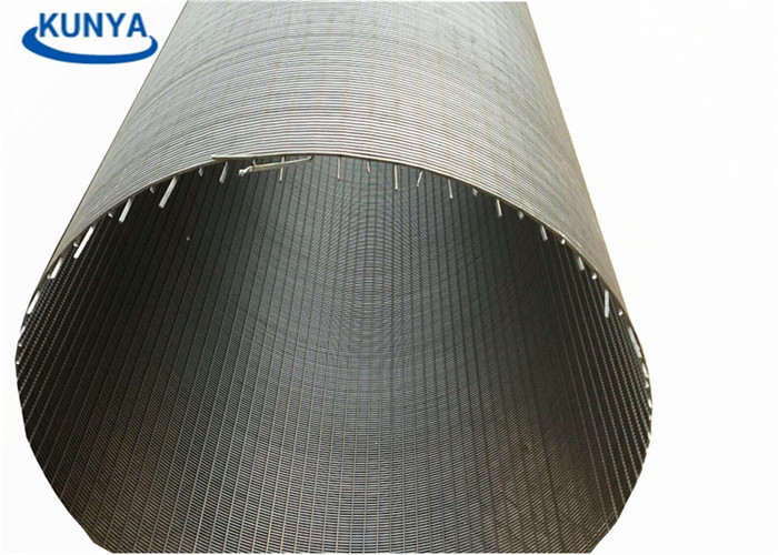 100 Micron 12mm Curved Wedge Wire Screen Filter Johnson Water Well Strainer