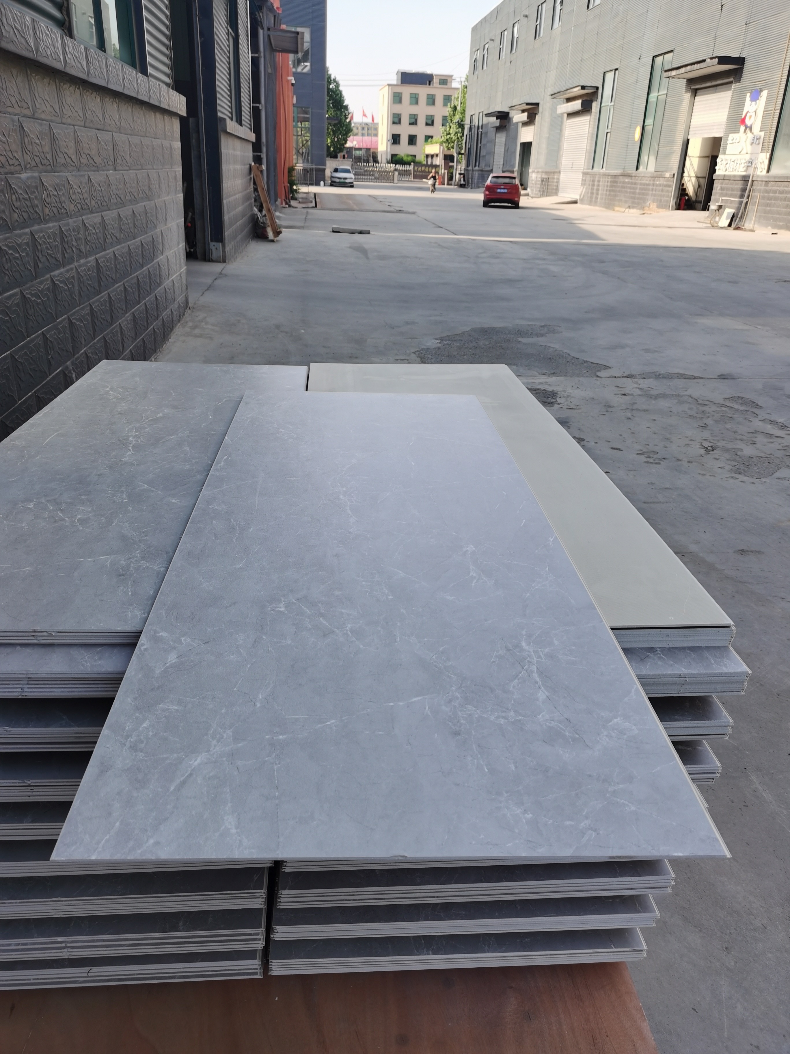 Waterproof PVC Plastic Stone Marble SPC Wall Cladding Luxury SPC Vinyl Rigid Core Board Interior Wall