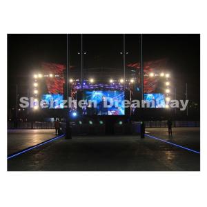 High Brightness P10 Led Full Color Display with MBI5024 IC 160 x 160 mm