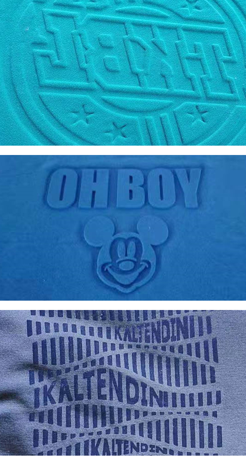 Custom Winter Cotton 500 gsm Heavyweight Embossed LOGO Sweatshirt Hoodies