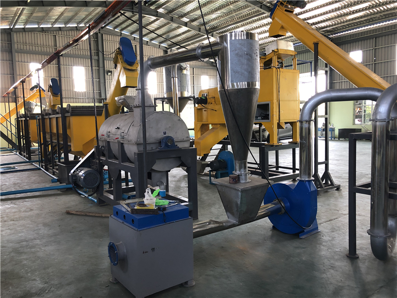 PET Plastic Recycling And Washing Line
