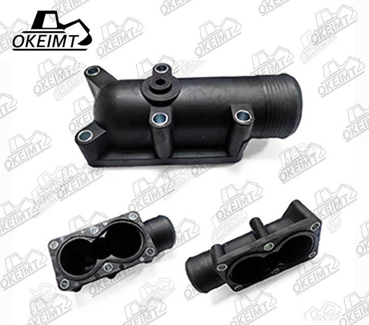 4133L046 Thermostat Housing Spare Parts For Perkins Engine Excavator