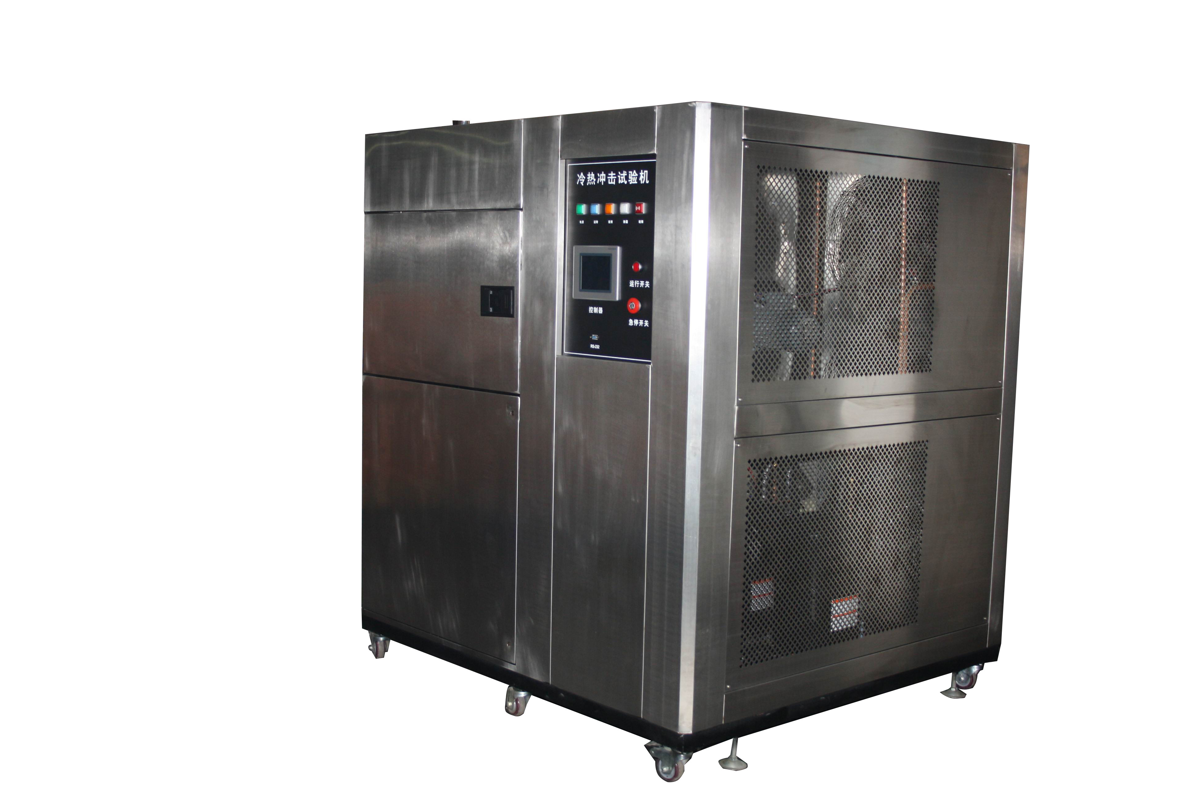 Independent Three Zone Temperature Rande of －40℃ ～ +150℃ Cold Heat Temperature Fast Change Thermal Shock Test Chamber