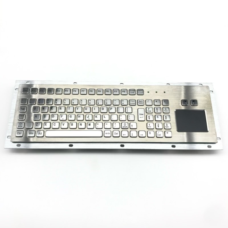 IP65 / IK07 SUS304 Industrial Dust Proof Keyboard Over 2million Key Life Cycle