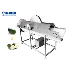 China 1.87KW 2000pcs/h Half Cutting Machine For Spicy Cabbage Radish Tomato on sale