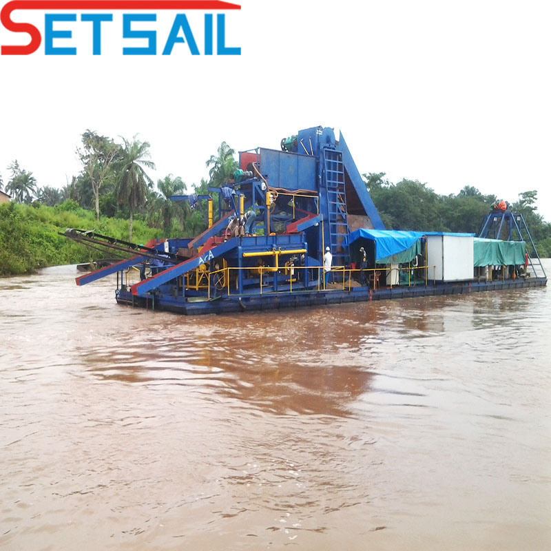 Small Chain Bucket Gold and Diamond Machinery with Centrifuge