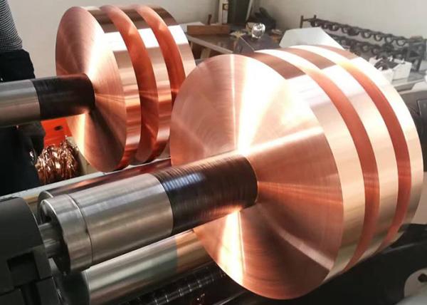 Corrosion Resistance Electrolytic Copper Foil , Copper Foil Sheet Roll