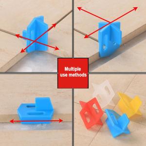 Reusable T-shaped Straight Cross Universal Multifunctional Tile Spacer Tile