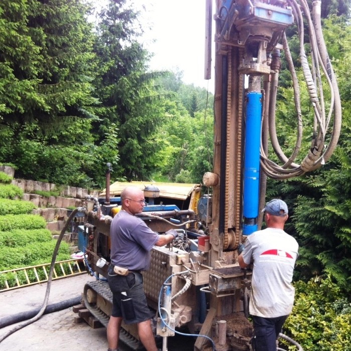 High Air Pressure DTH Hammers DTH380 SD8 QL80 M80 For Drilling Deep Hole Length