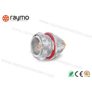 Polarized Keying System Waterproof Power Connector Panel Receptacle Avoid Cross