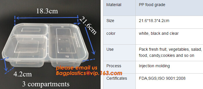 Meal Prep Containers Free Sample Bento Lunch Box Biodegradable Food Container Plastic Wheat Straw Lunch Box bagplastics
