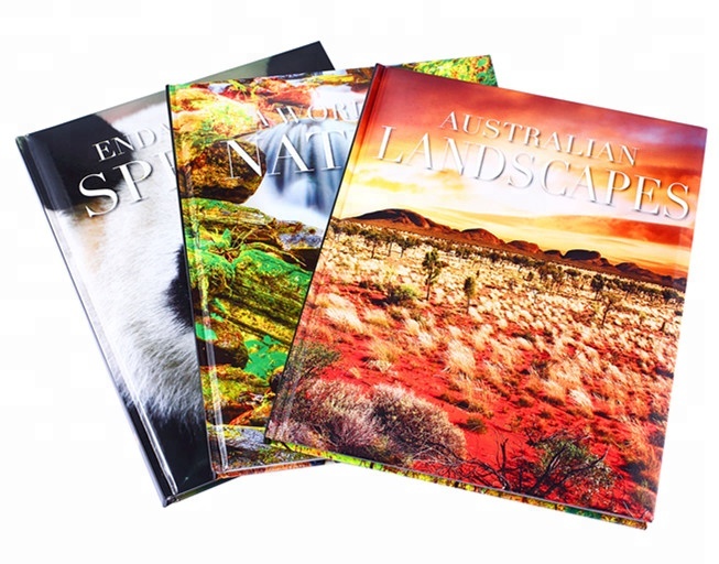 Custom Shapes Short Run Hardcover Book Printing Over Size Bill Book Printing Services