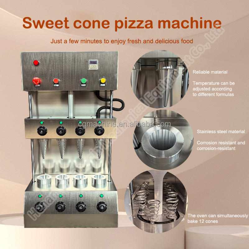 Safe Pizza Cone Making Machine Oven Pizza Cone Maker 110V/220V