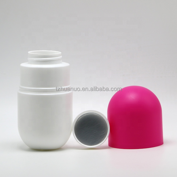 6OZ 180ml HDPE Round Shape Capsule Pill Tablet Bottle for Dietary Nutrition Supplement