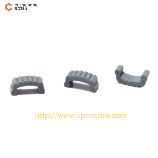 Oki Rubber Parts Grey Color Rubber Roller For ATM Machine Parts