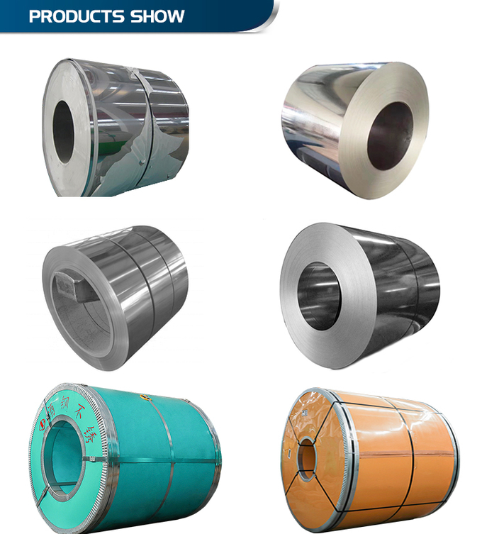 Grade 201 304 410 430 Stainless Steel Strip Coil Cold Rolled Polished 1