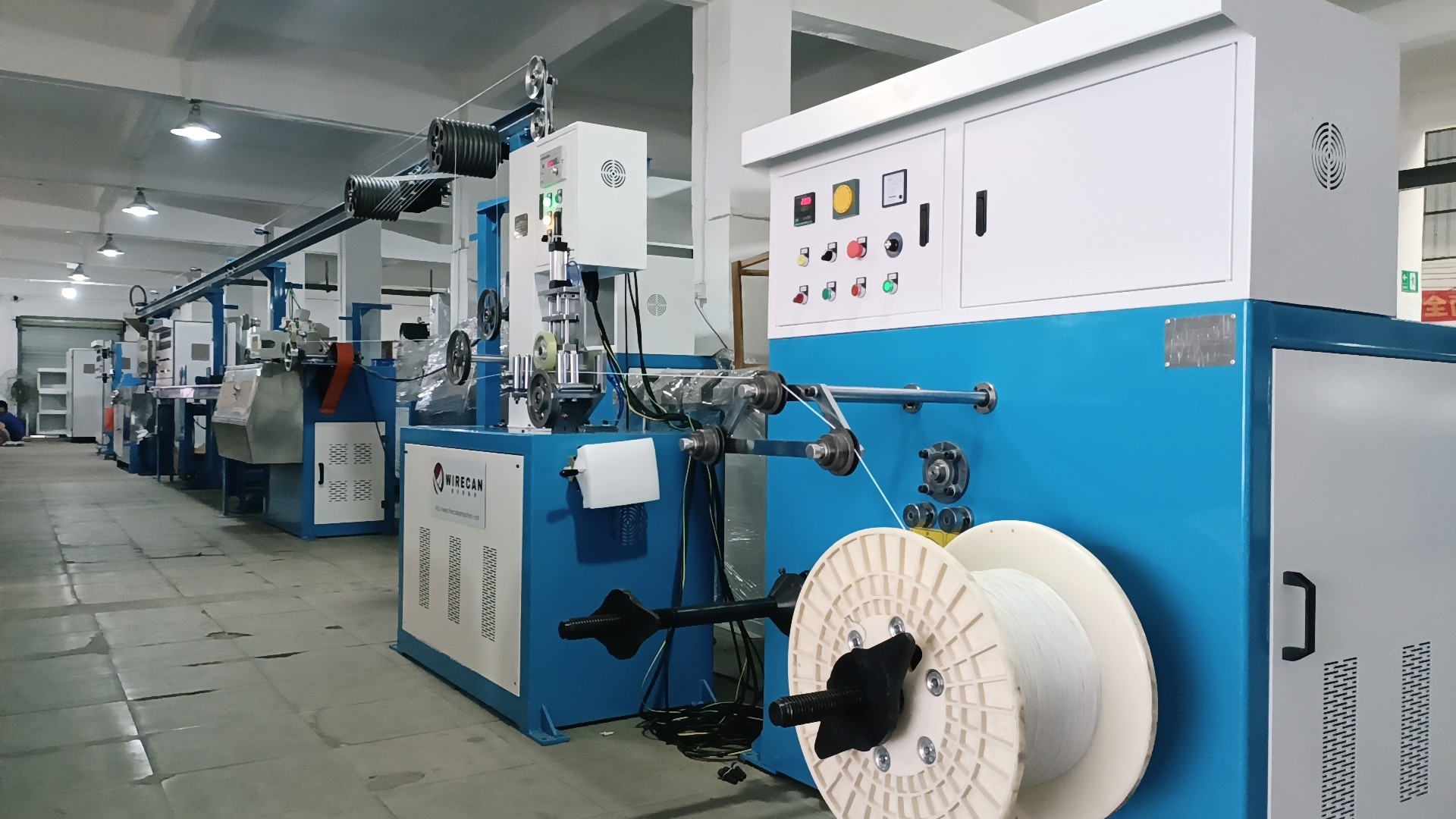 50+35mm Wire Cable Making Machine with Intelligent Production Line