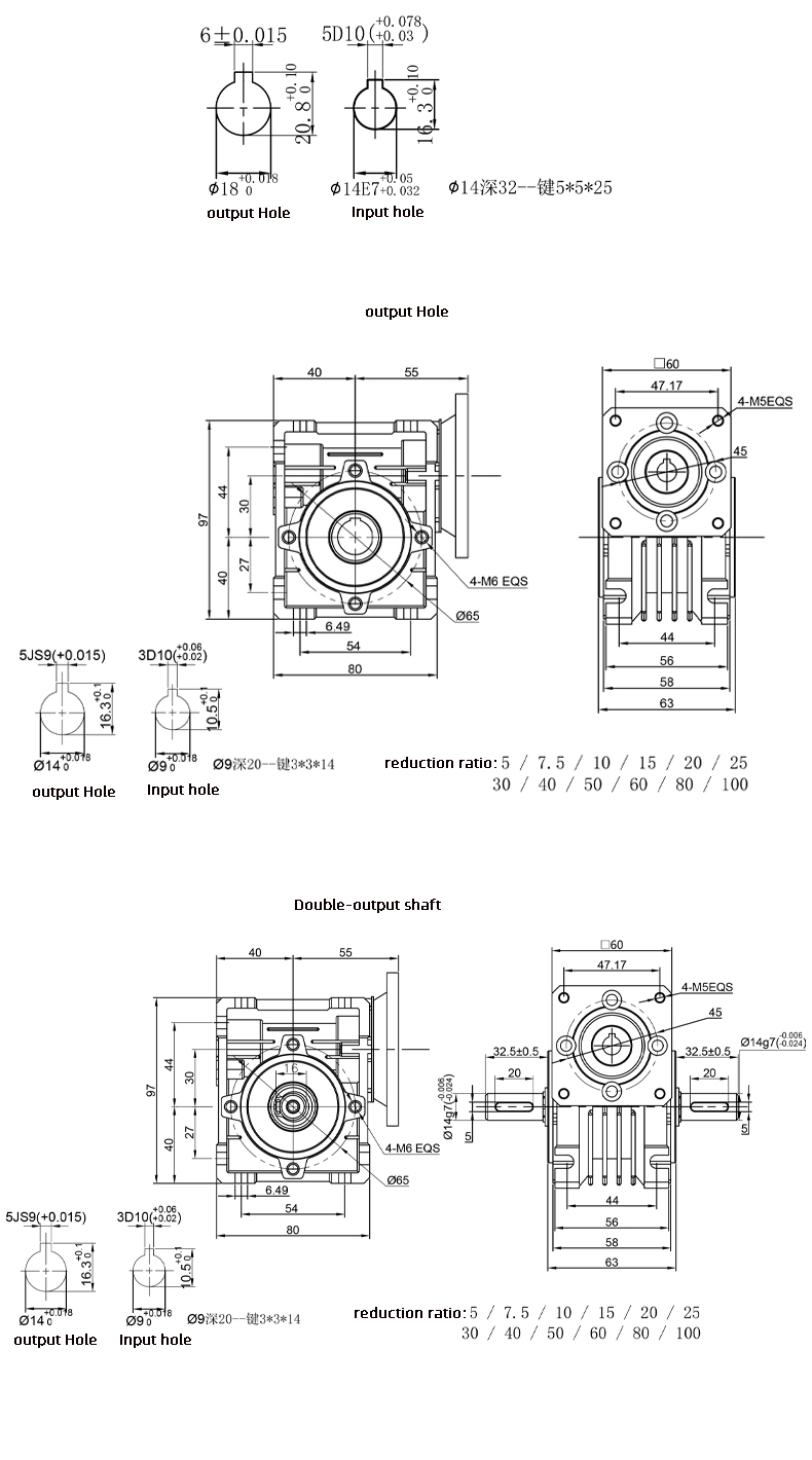 Efficient Reliable Stepper DC Worm Gear Motor For Industrial Automation System