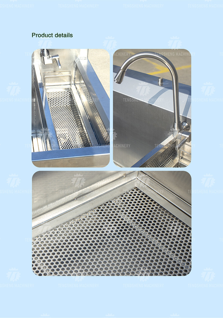 85KG Small fruit and vegetable processing equipment stainless steel single cylinder cleaning machine