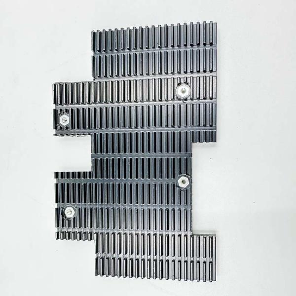 Custom Aluminum Alloy Heat Sink 3240 11mm Oxidized Black Electronic Chip Heat