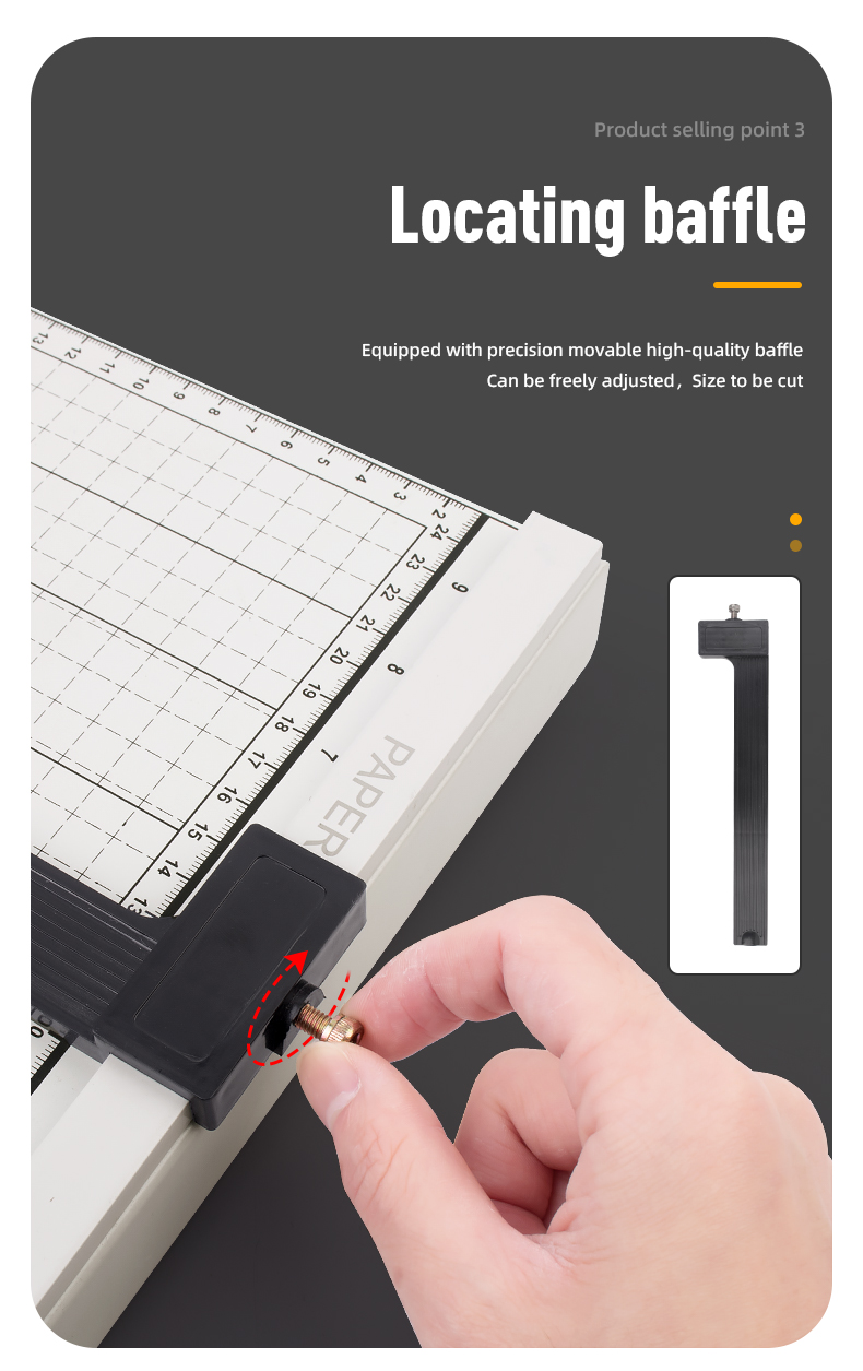 Precision Cutting Made Easy with Our A4 Manual Paper Cutter Aluminium Alloy