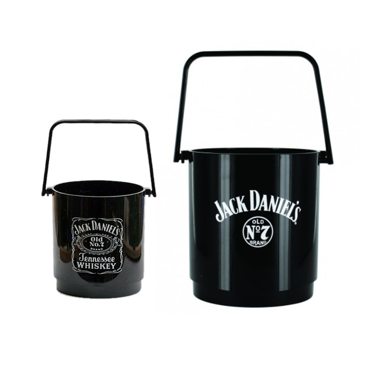 Vintage Plastic Bacardi Champagne Cooler Bucket Smirnoff French Champagne Bucket