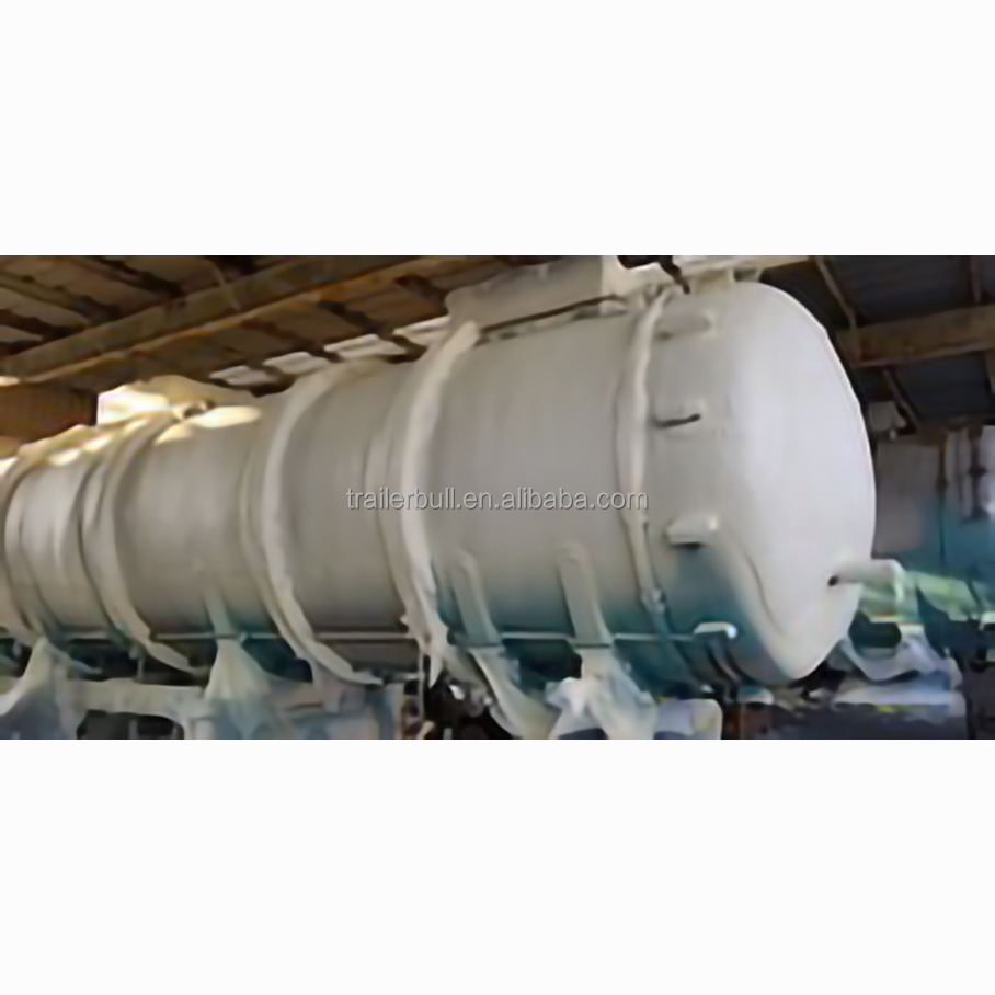 25T Tanker Truck Trailer Heavy Duty For Warm Palm Oil In Kenya