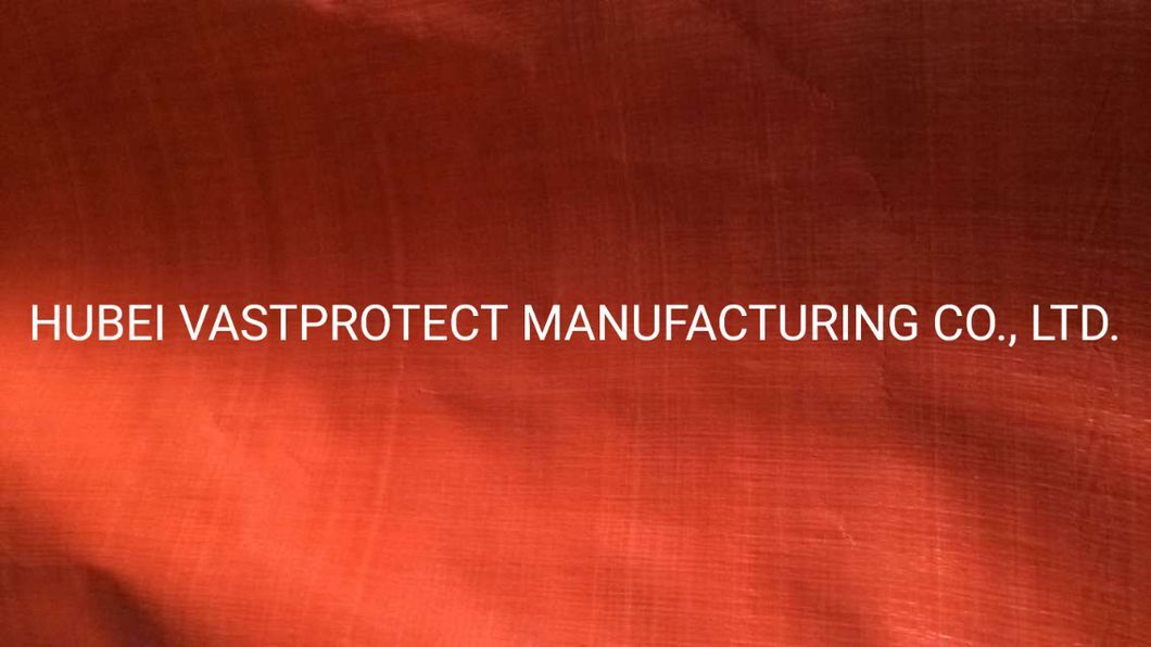 Double Orange PE Poly Tarps Roll with Paper Core