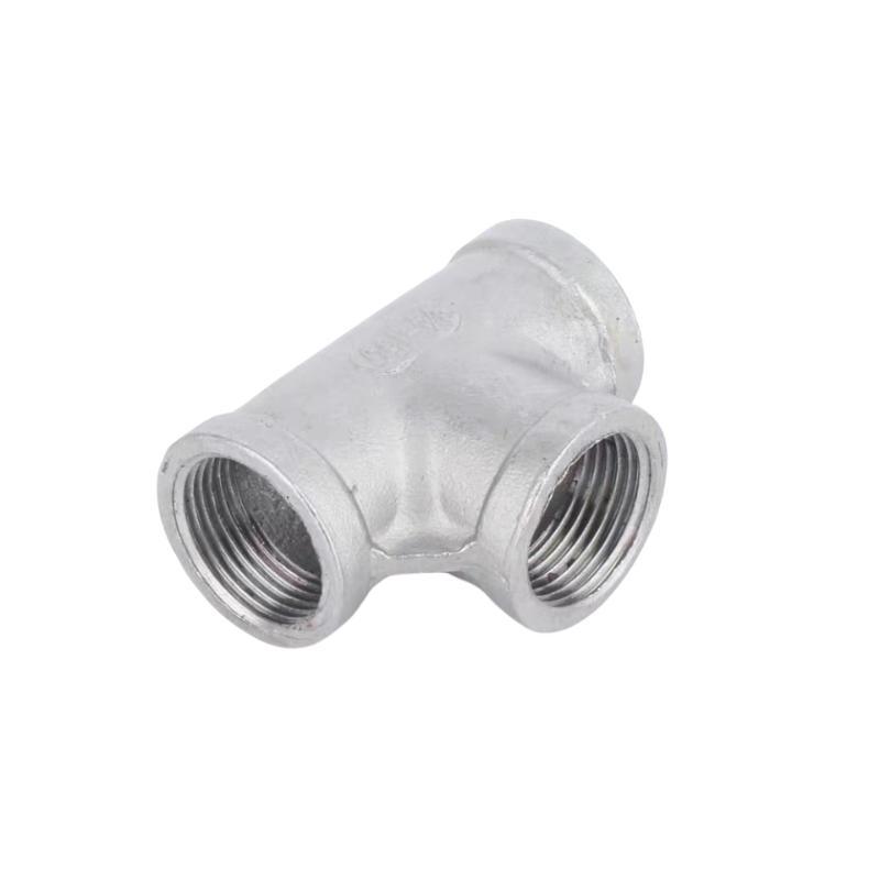 Stainless Steel 304 Pipe Fitting Forging Thread Equal Tees