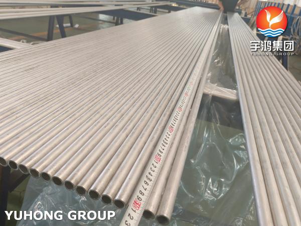 ASTM A789 UNS S32750 Super Duplex Steel Tube , For Surviving Seawater Applicatio