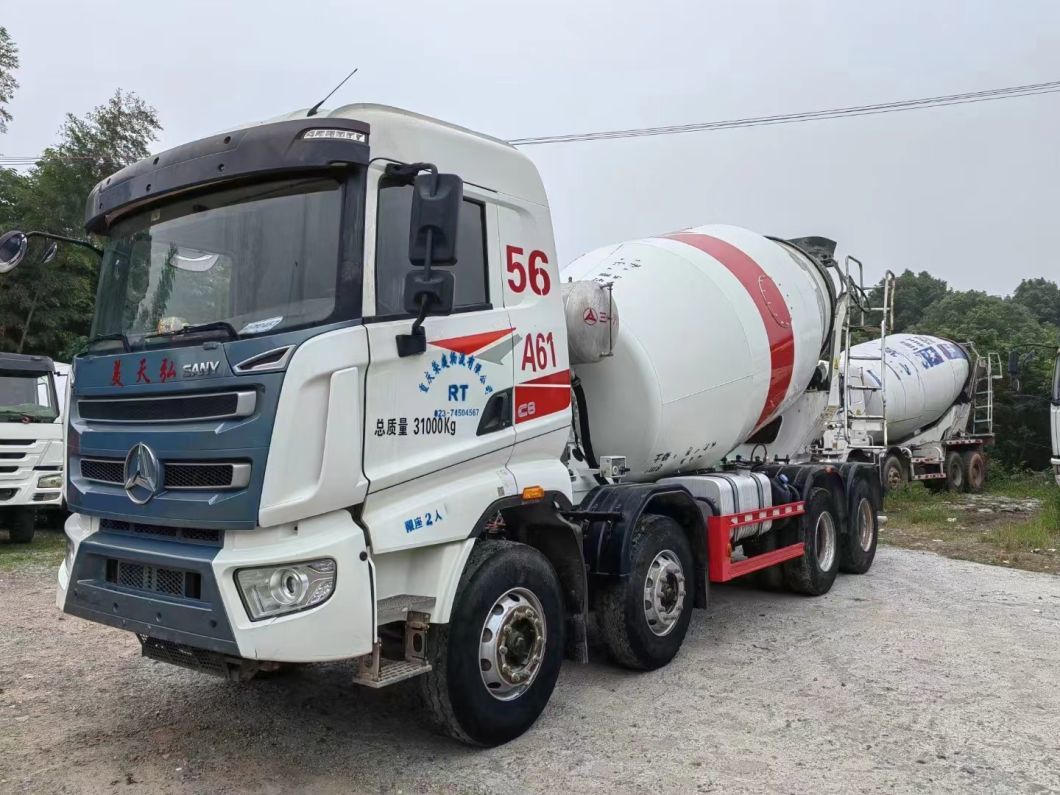 2021 Sy 12cbm Concrete Mixer Truck Concrete Mixing Plant Under Very Good Condition