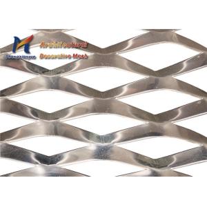 Anodised Aluminum Expanded Wire Mesh 10m Flattened Expanded Metal Mesh