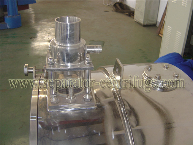 Horizontal Spiral Discharge PWC Food Separator - Centrifuge , Equipment For Suspension Liquid
