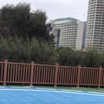 Fire Retardant WPC Hand Railing Design Eco Friendly Modern And Stylish