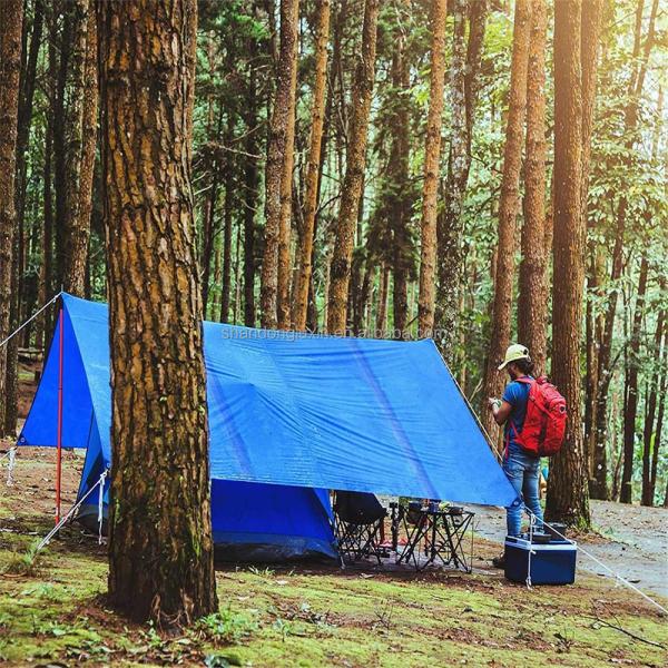 Outdoor 100% Waterproof PE Tarpaulin Sheet for Truck Tent Cover Heavy Duty