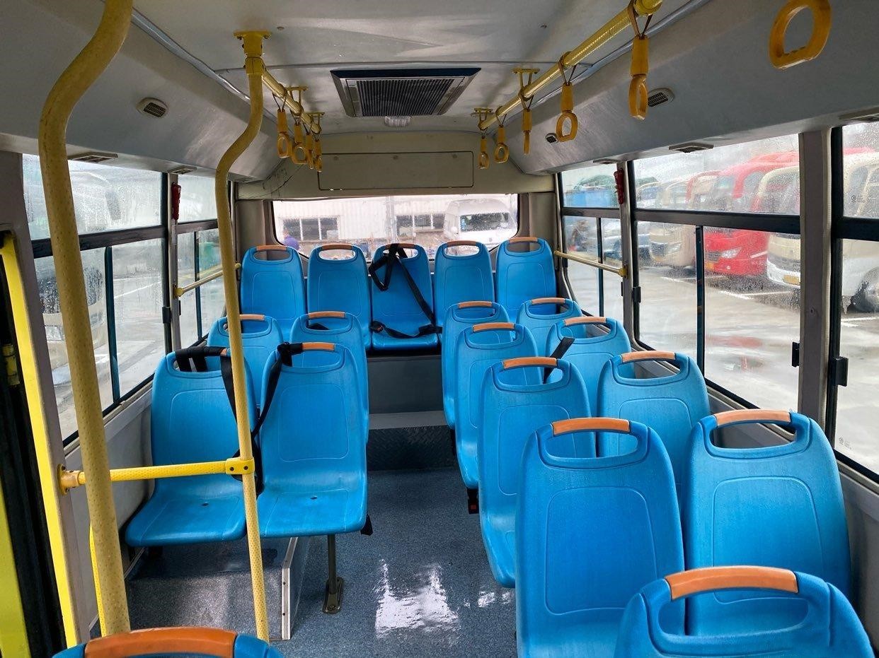 2nd Hand Bus Used City Bus Used Ankai Bus HK6739 25seats Double Doors Front Engine